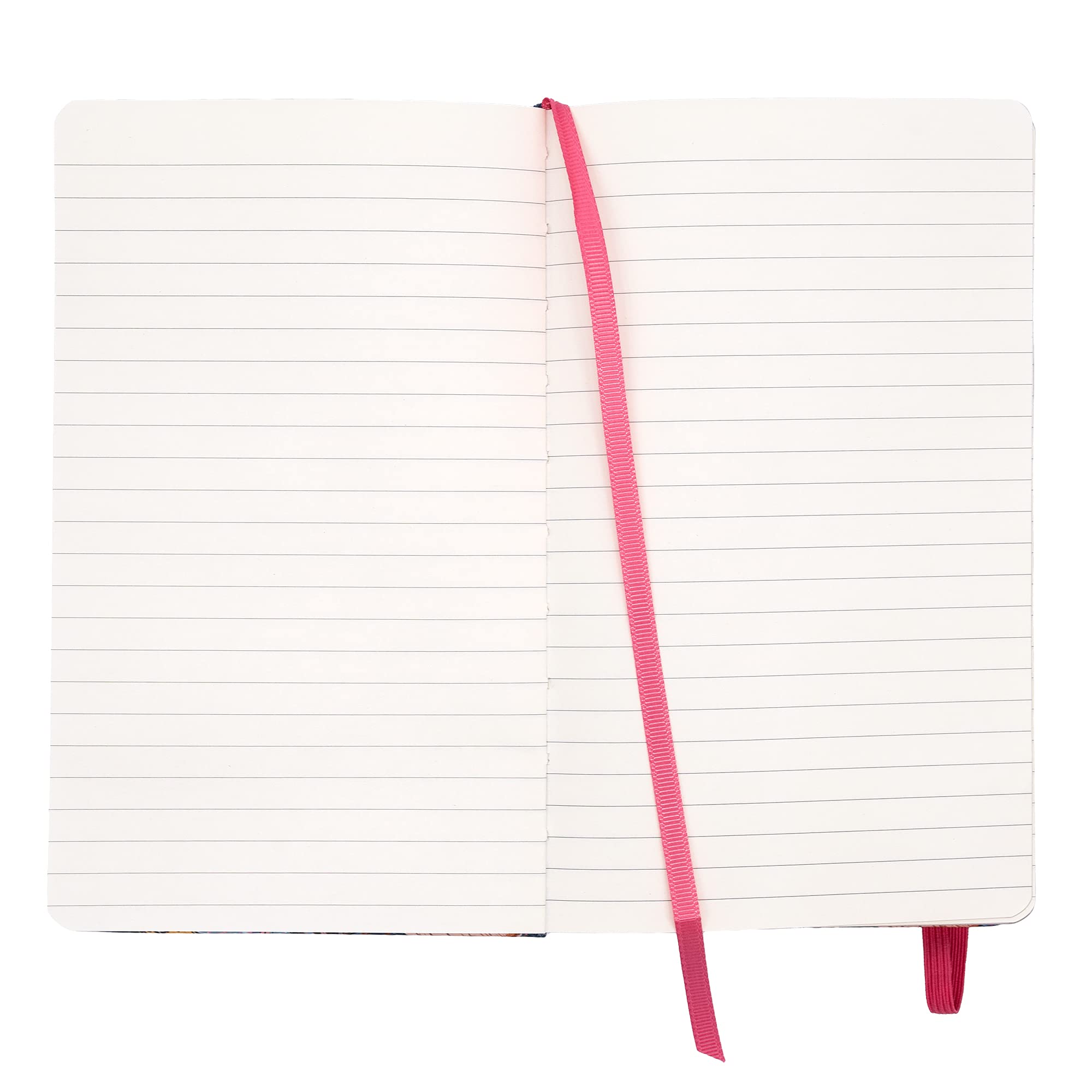 Pukka Pad Bloom Carnet de notes à couverture souple 21 x 13 cm - Lot de 3 motifs floraux, bleu