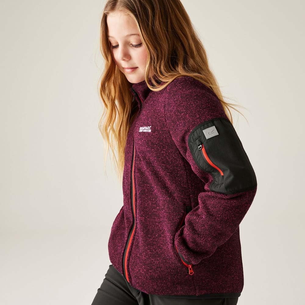 Regatta Unisex Kinder Junior Newhill Regatta Newhill Kids Fleece mit durchgehendem Reißverschluss