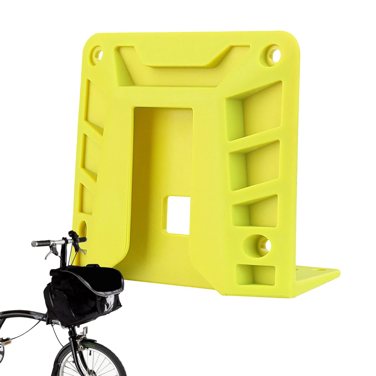 Generisch Fahrrad-Gabelhalterung - Fahrrad-Vorderradgabelträger - Fahrradtaschenträger mit Schnellverschluss - Universeller Adapter für Fahrradtasche oder -korb