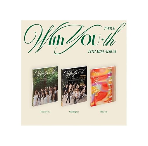 TWICE - With YOU-th 13th Mini Album Pre-Order Benefit+Folded Poster Blast ver, + 1 Folded Poster