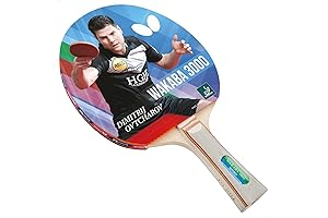 Wakaba Table Tennis Racket: Butterfly Ping Pong Precision for Beginners
