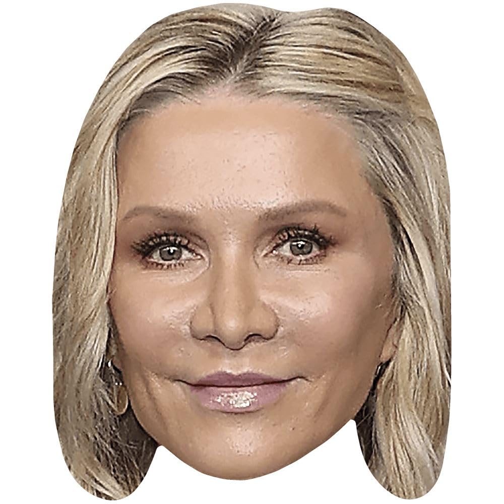 Danielle Spencer (Smile) Celebrity Mask, Flat Card Face, Fancy Dress Mask