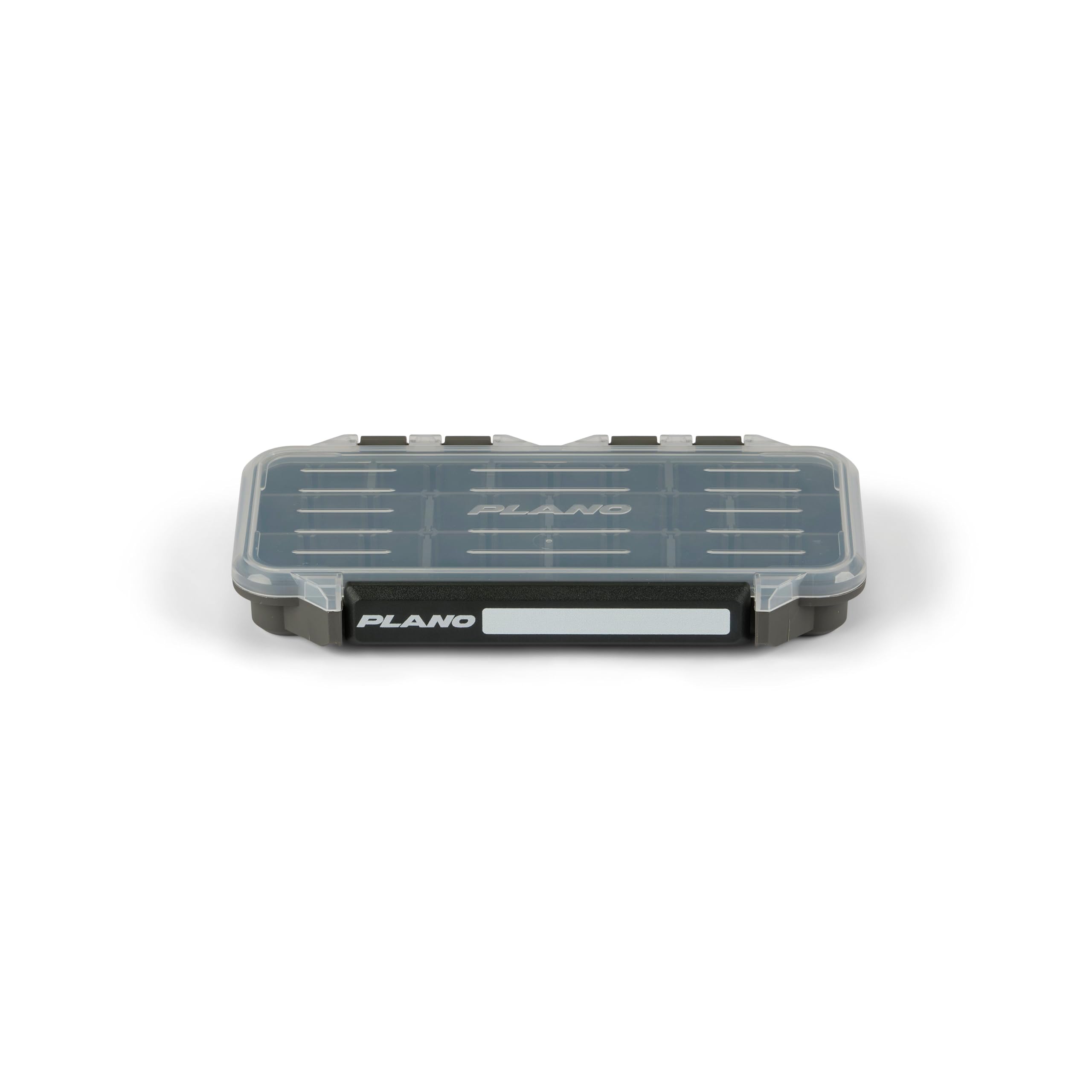 Plano StowAway 3500 Stow Tackle Box, with Corrosion-Preventive Rustricor, Single Latch Design, Transparent DuraView Lid, Stackable Storage for Fishing Bait, Lures and Gear