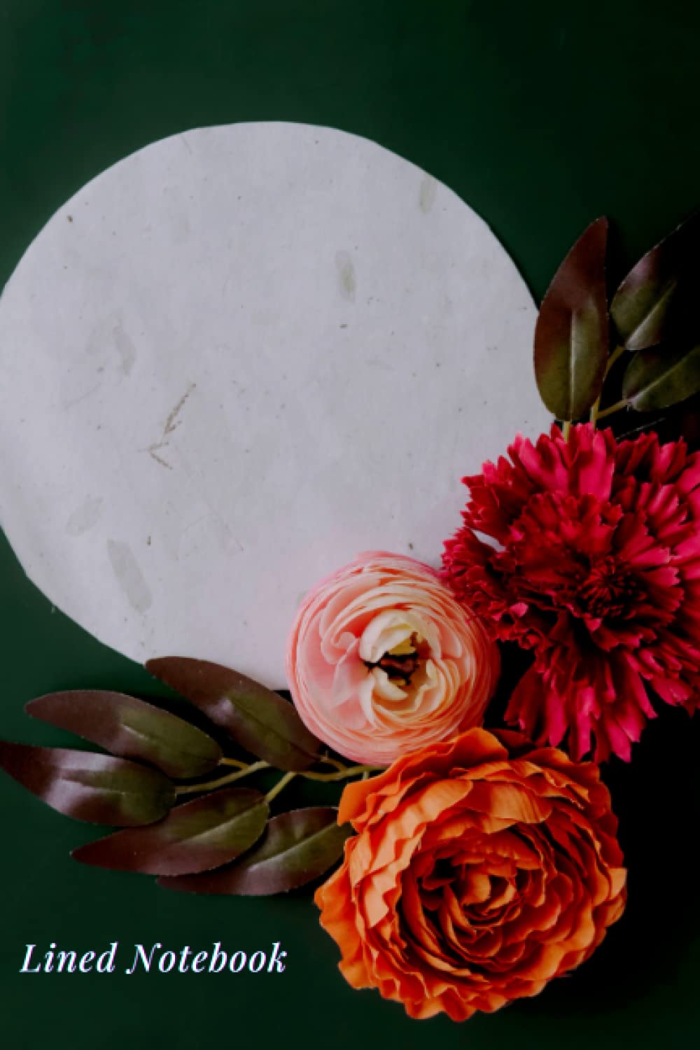 Lined Notebook: Cute flower lined Notebook