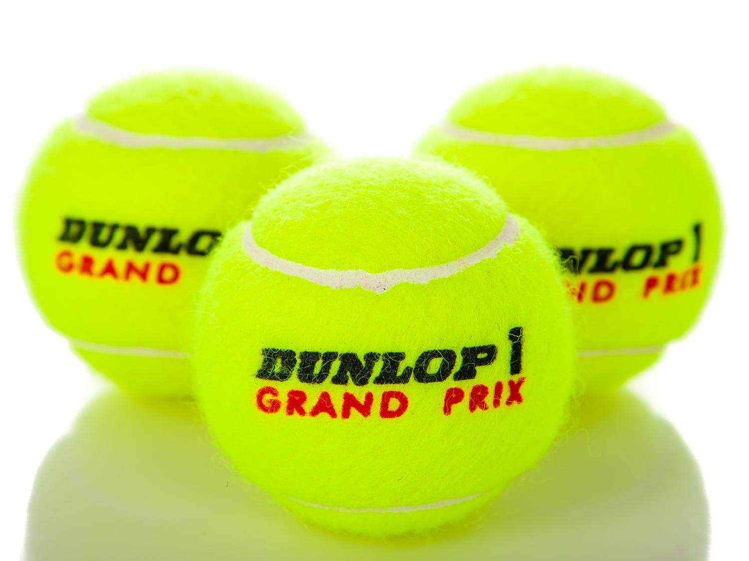 DUNLOP Grand Prix Extra Duty Hartplatz-Tennisbälle – 3 Balldosen in Multipacks (2–24 Dosen erhältlich)