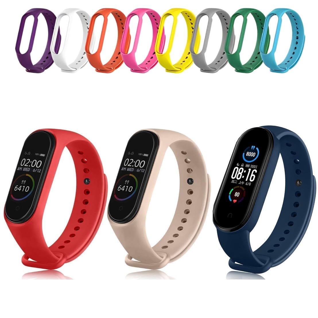 Generico Cinturino per Xiaomi Mi
