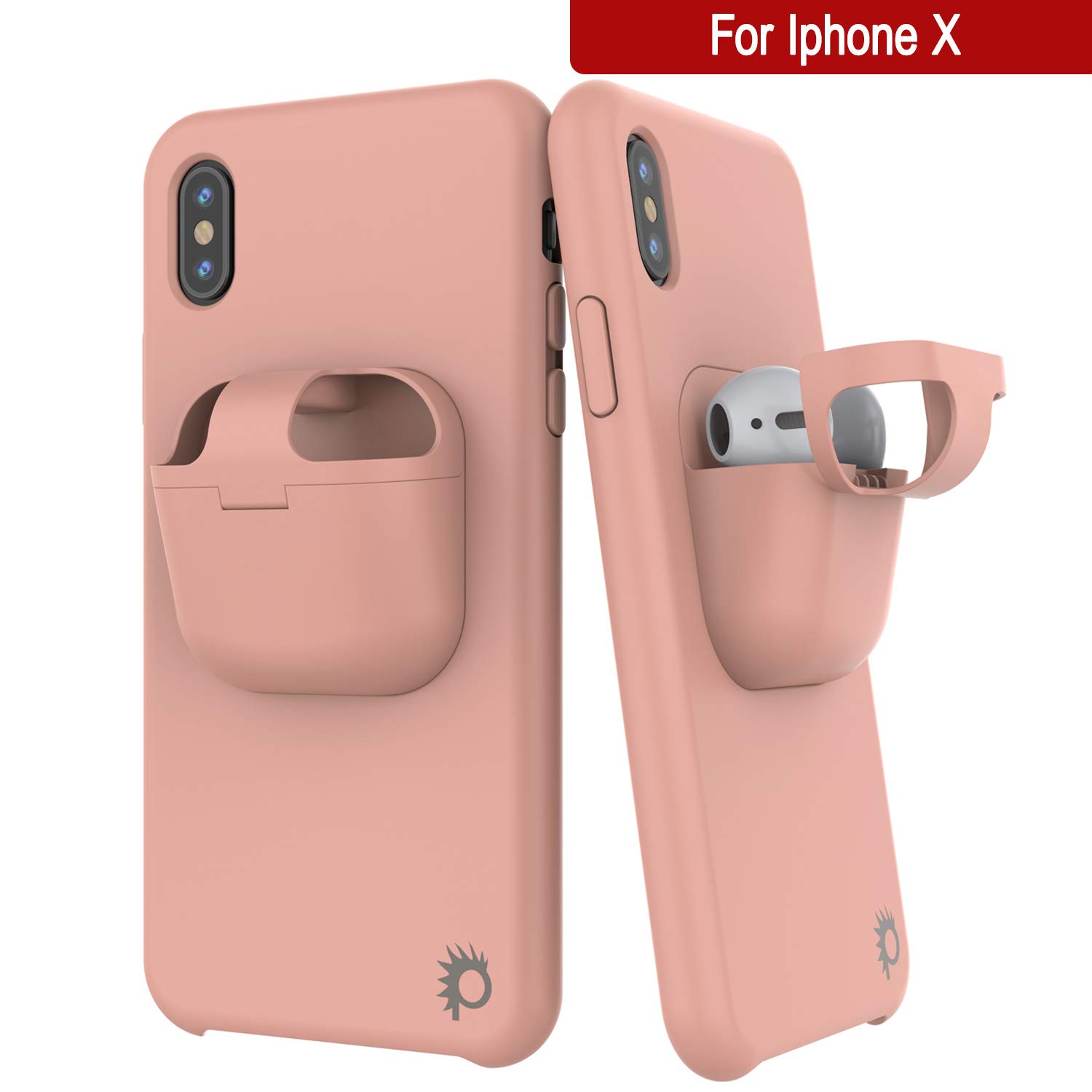 スマホアクセサリー iPhone X 64GB (SIM) and AirPods Pro Amazon.com: PunkCase for iPhone X Airpods Case Holder (CenterPods