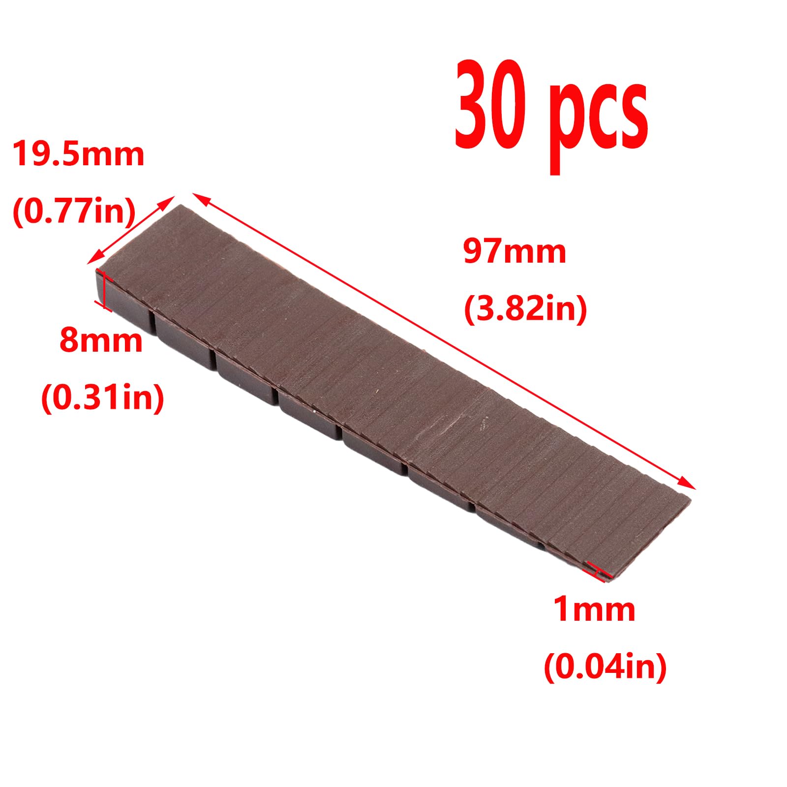 Nelson Wood Shims - 16