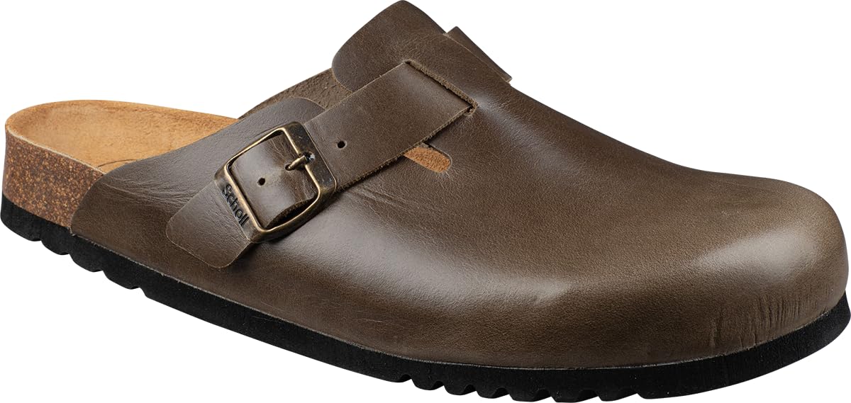 Scholl Men's Olivier Sandal, Khaki, 6 UK