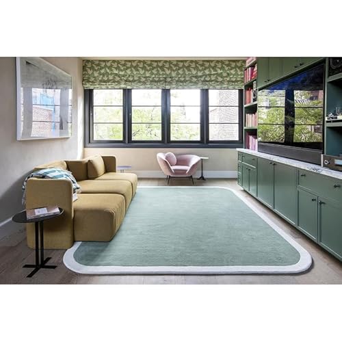 WovenRug Wonders Hand Tufted Oval Shape Rugs 100% Wool, |