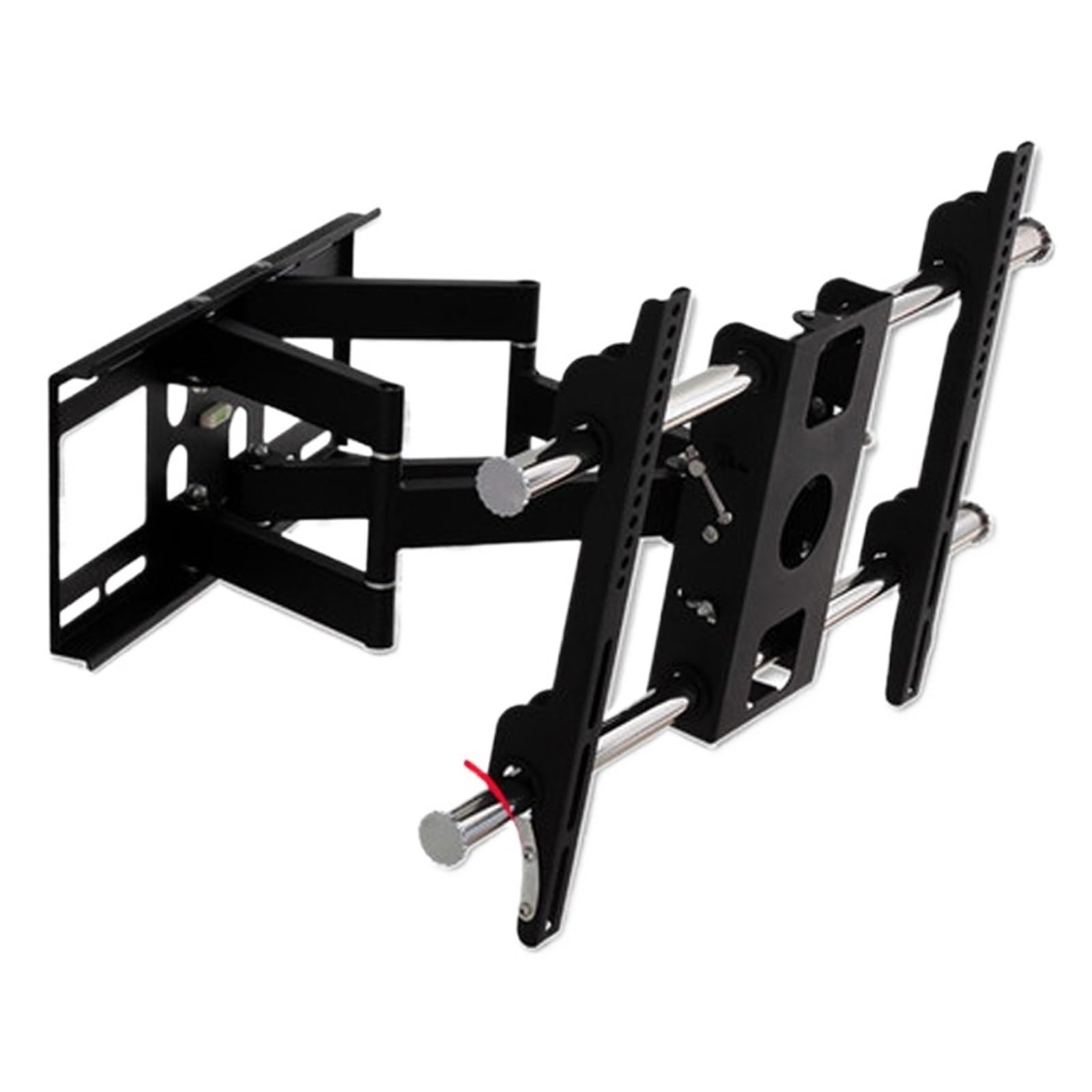 Support TV mural en acier inoxydable durable à mouvement complet
