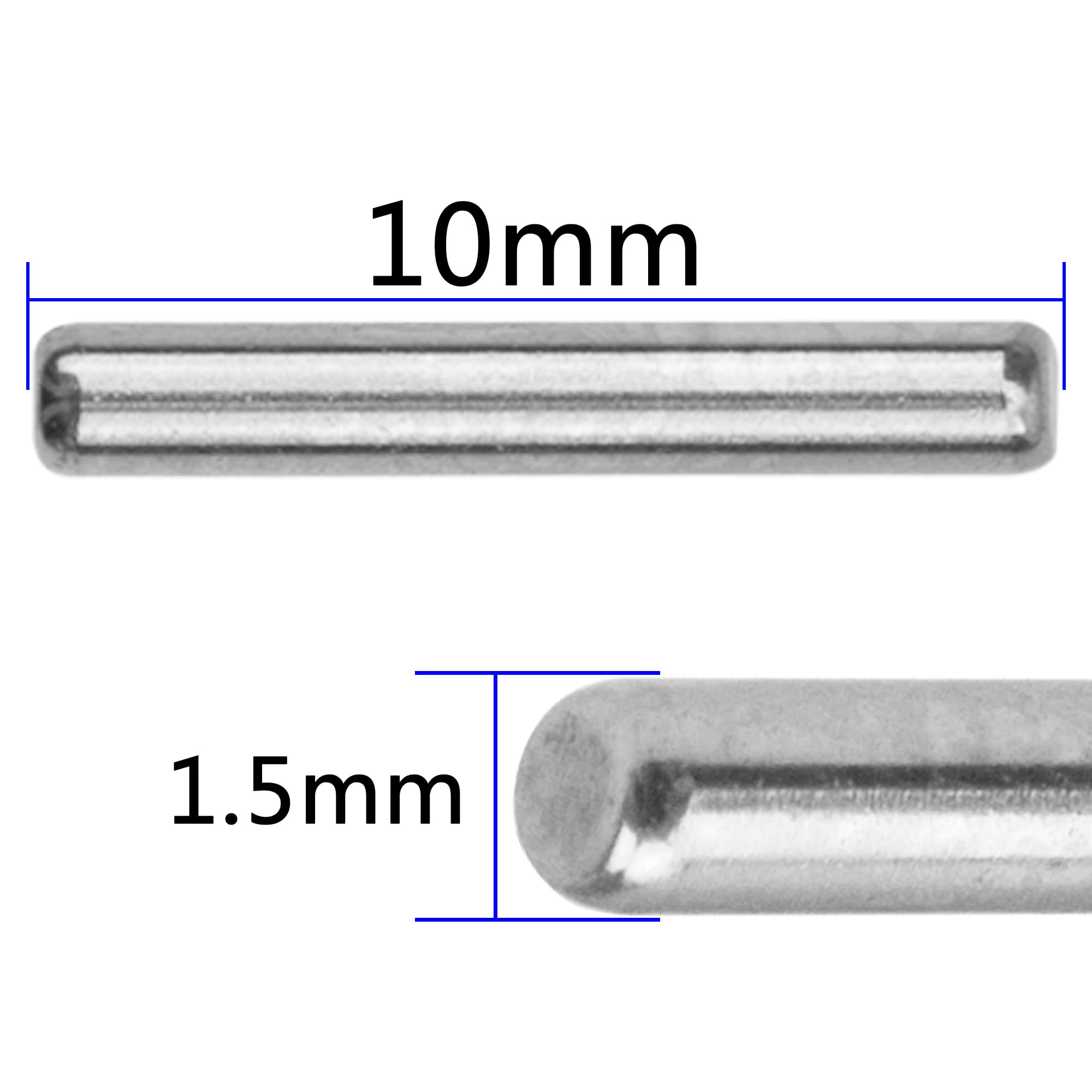 50-Pack 2x10mm Hex Wheel Hub Nut Pins – Compatible With HSP, Redcat, Wltoys, Traxxas, MJX, Hyper Go 1/10 1/14 1/16 RC Cars - View #13