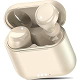 T6 Wireless Earbuds, Bluetooth 5.3 Ear Buds, Stereo Sound in Ear Headphones, 50 Hours Playtime, Wireless Charging Case, APP Customizable EQs, IPX8 Waterproof Earphones