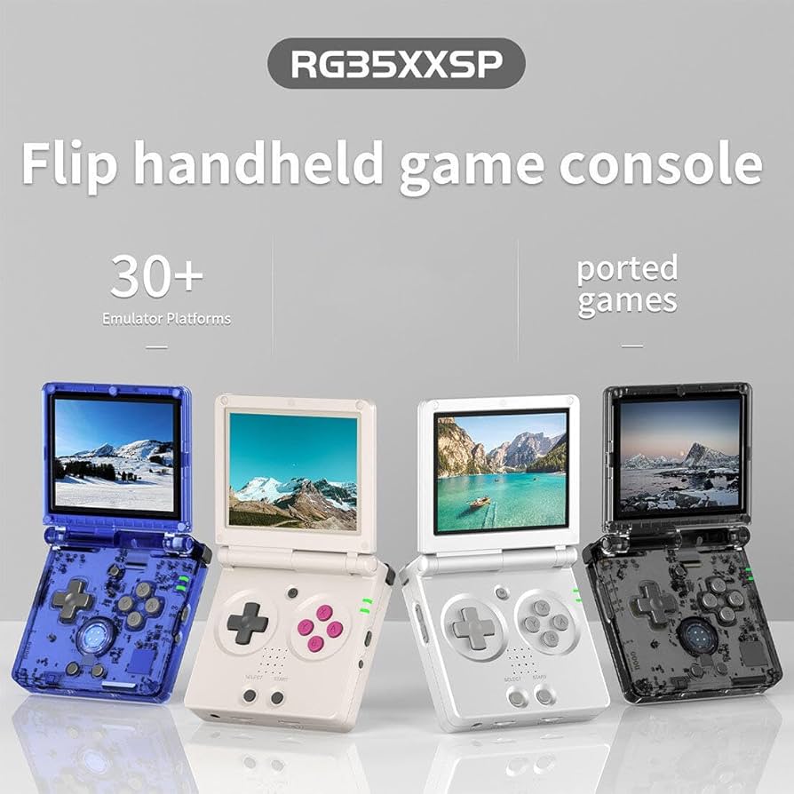 Amazon.co.jp: RG35XX SP ハンドヘルドゲームコンソール、3.5
