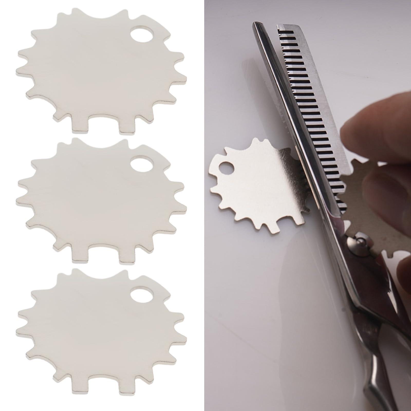 EMSea 20pcs Scissors Tension Adjuster Tension Key Stainless Steel Wrench Suitable for Most Haircutting Scissors and Beauty Scissors - Image 3