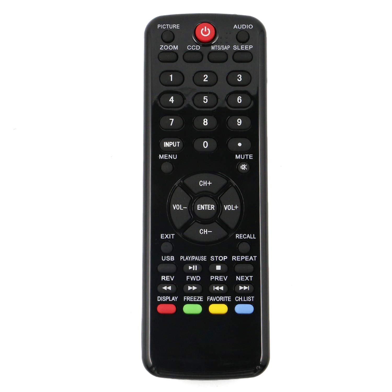 Allimity New HTR-D09B Replace Remote Control for Haier LED TELEVISION LCD TV