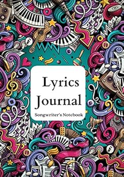 Paperback Lyrics Journal:Songwriter's Notebook Book
