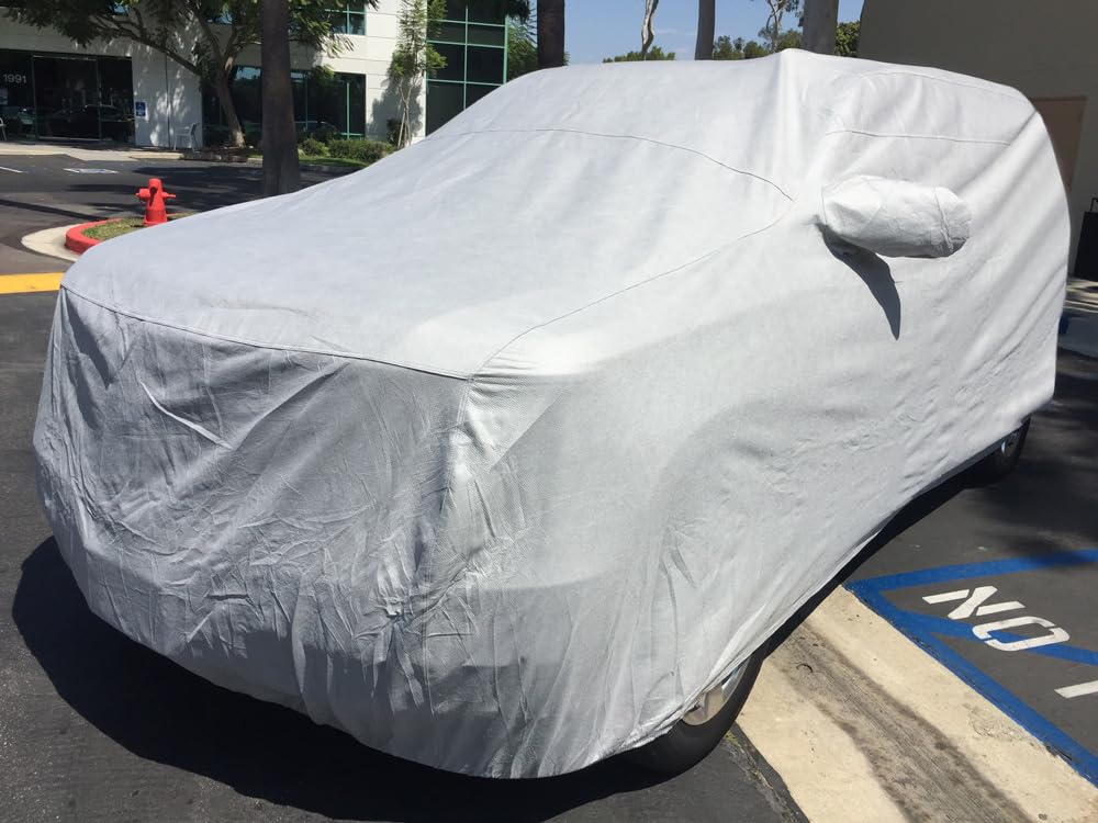 CarsCover Custom Fits for 2007-2023 Chevy Suburban SUV Car Cover Heavy Duty All Weatherproof Ultrashield — view 2