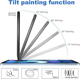 EFAITHFIX Stylus Pen for iPad Universal Touch Screens Pencil Compatible with iPhone/iPad pro/Mini/Air/Android/Microsoft/Surface All Touch Screen, Writing Drawing (Stylus Pen for Universal Screen)