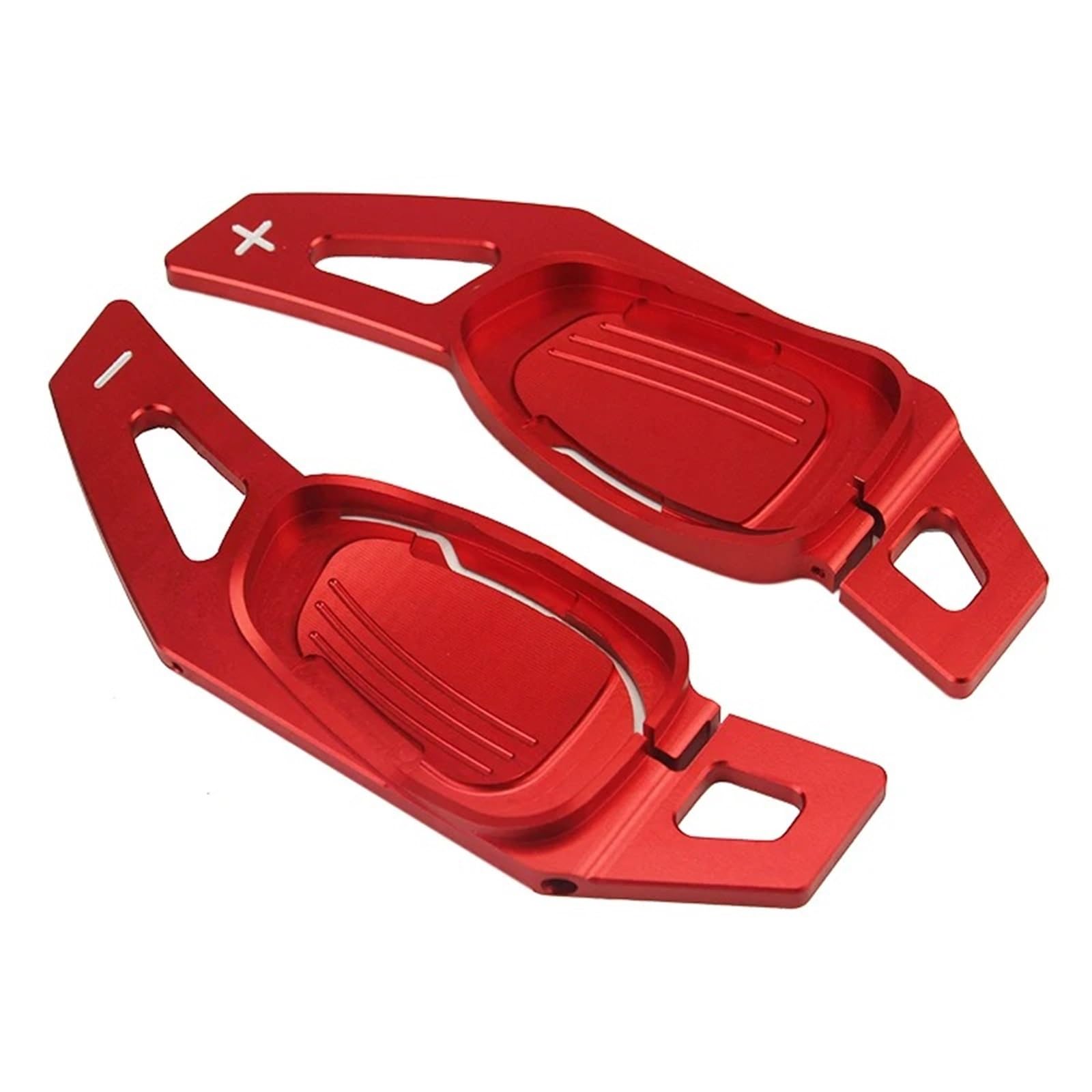 YAKISA Paddles Shift for Cupra for Ateca for Formentor for Leon Car Steering Wheel Shift Paddle Gear Paddles Extension Paddle Shifter(Red)