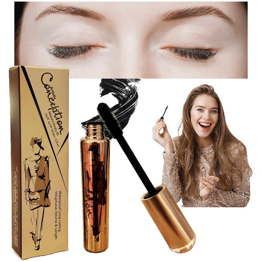 Fasee MK BeautyMascara Smoky 3D Waterproof Long Lasting Voluptuous Volume & Length Enjoy all-days Snudge Proof 3D smoky mascara