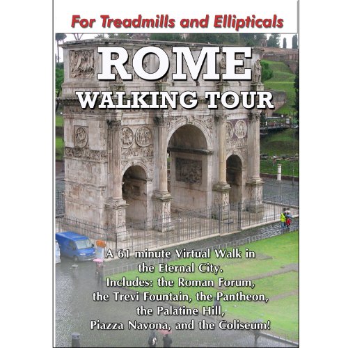 Rome Walking Tour - Treadmill Scenery DVD Rome Walking Tour - Treadmill Scenery DVD