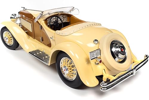 Miniatura 7 de Auto World 1935 Duesenberg SSJ Speedster Escala 1:18 Diecast