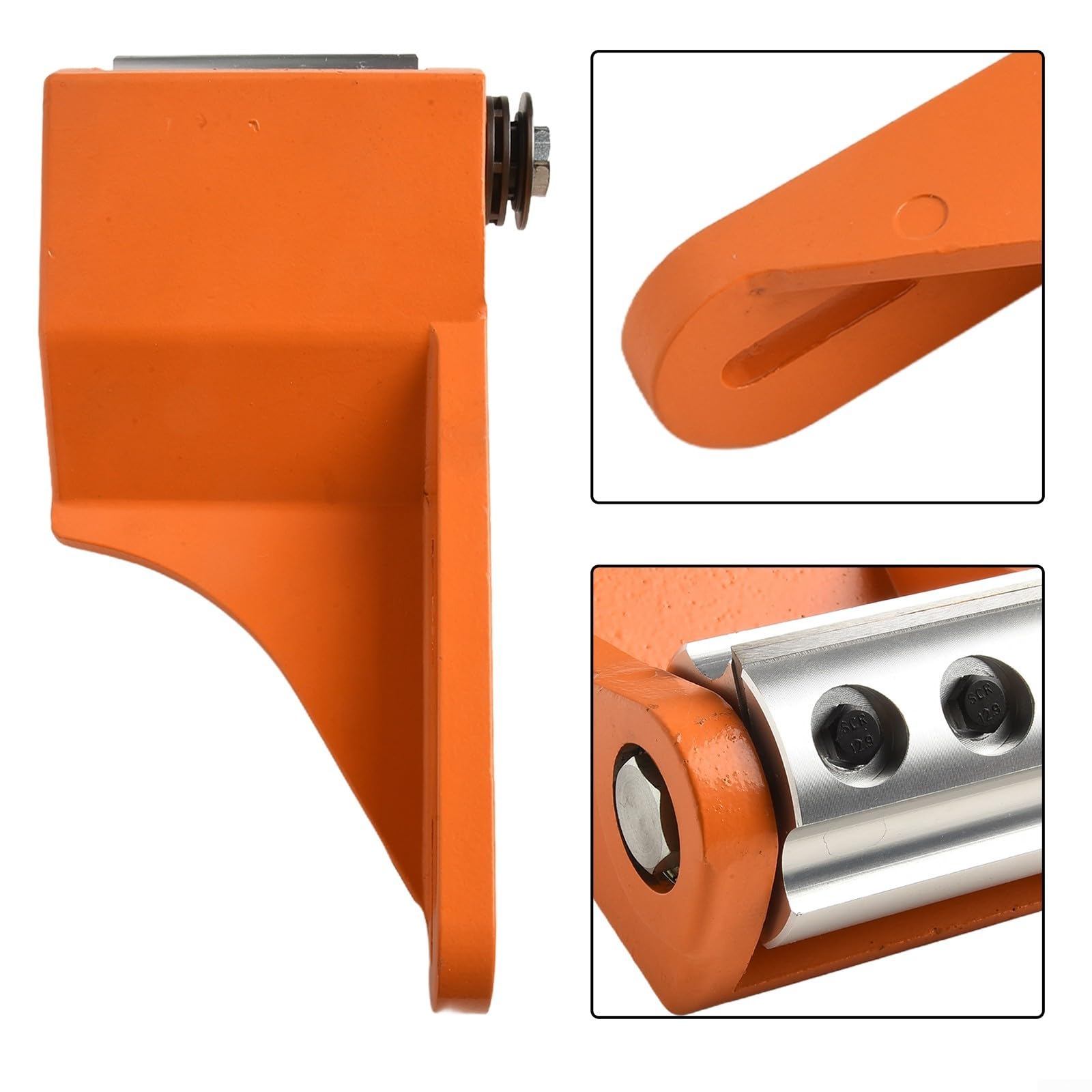Herramienta peladora de troncos de acero para descortezar, con construcción de aluminio para pelar y ranurar madera eficiente, compatible con la mayoría de motosierras de 66 cc o más pequeñas