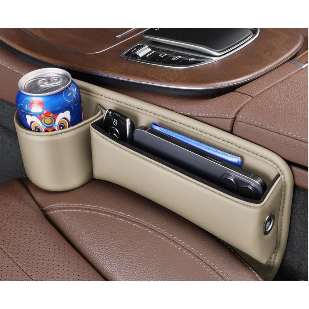 Organizer Autositz LüCken Für Fiesta MK6 2002-2012, Aufbewahrungsbox Autositze Lücken Gap Storage Box Auto Seitentaschen Handys Geldbörse,H