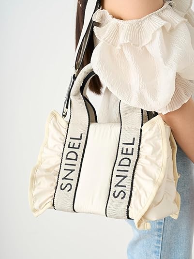Amazon | [スナイデル] フラッフィーフリルロゴバッグ SWGB244632