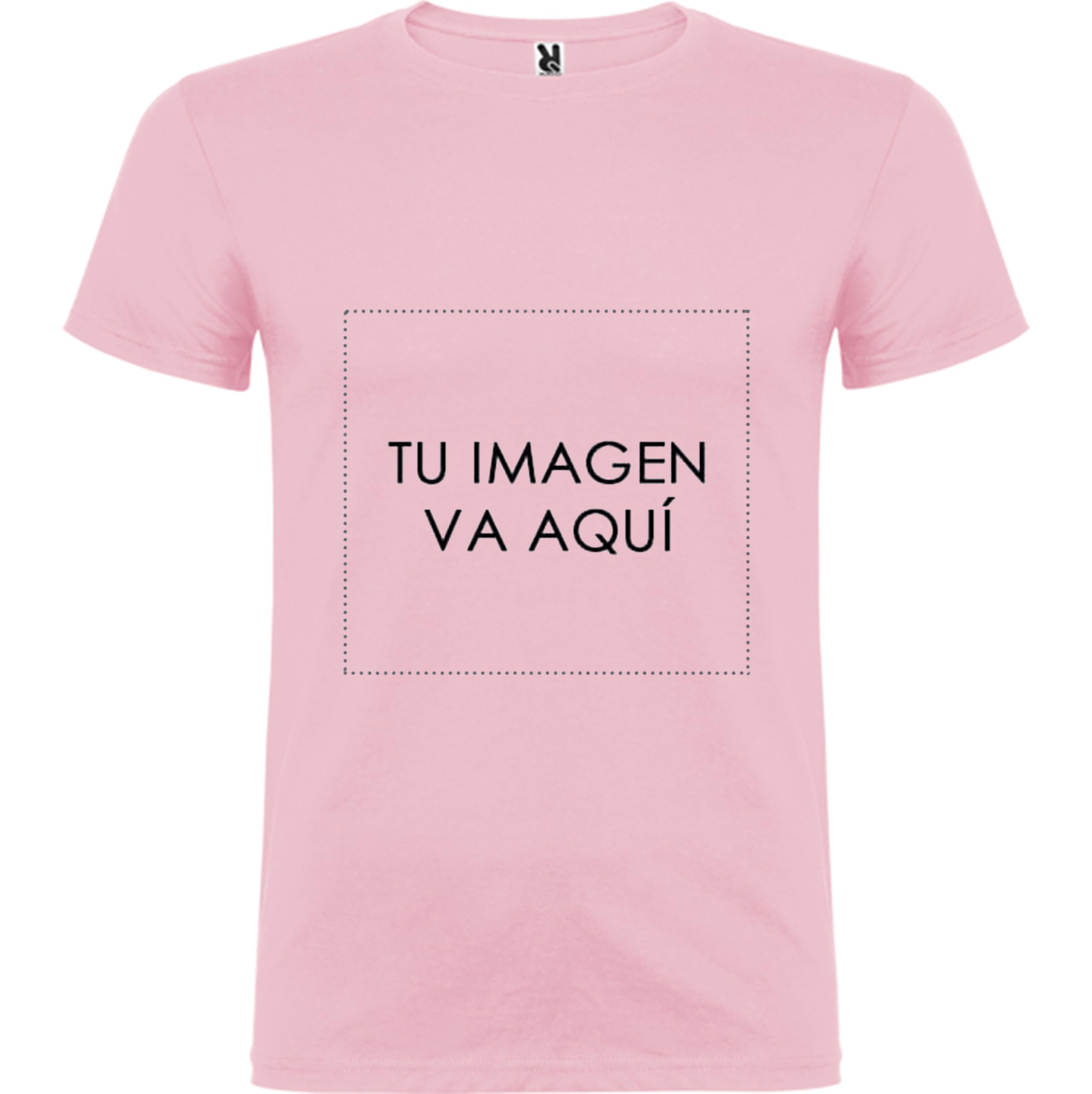 Camiseta Personalizada Manga Corta 100% Algodón Impresión Directa Ambos Lados
