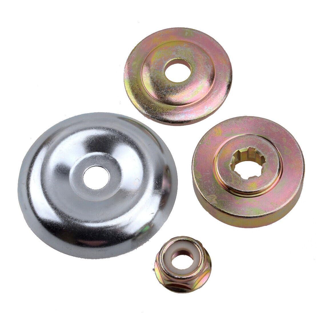 Sadaiv Nipun 4 Pcs Replacement Metal Gear Head Mounting Nut Kit 1 Set Gear Head Gearhead Nut Plate Replacement Fit for Strimmer Trimmer Brush Cutter Accessories (B0CN4N7PPG) Amazon Price History, Amazon Price Tracker