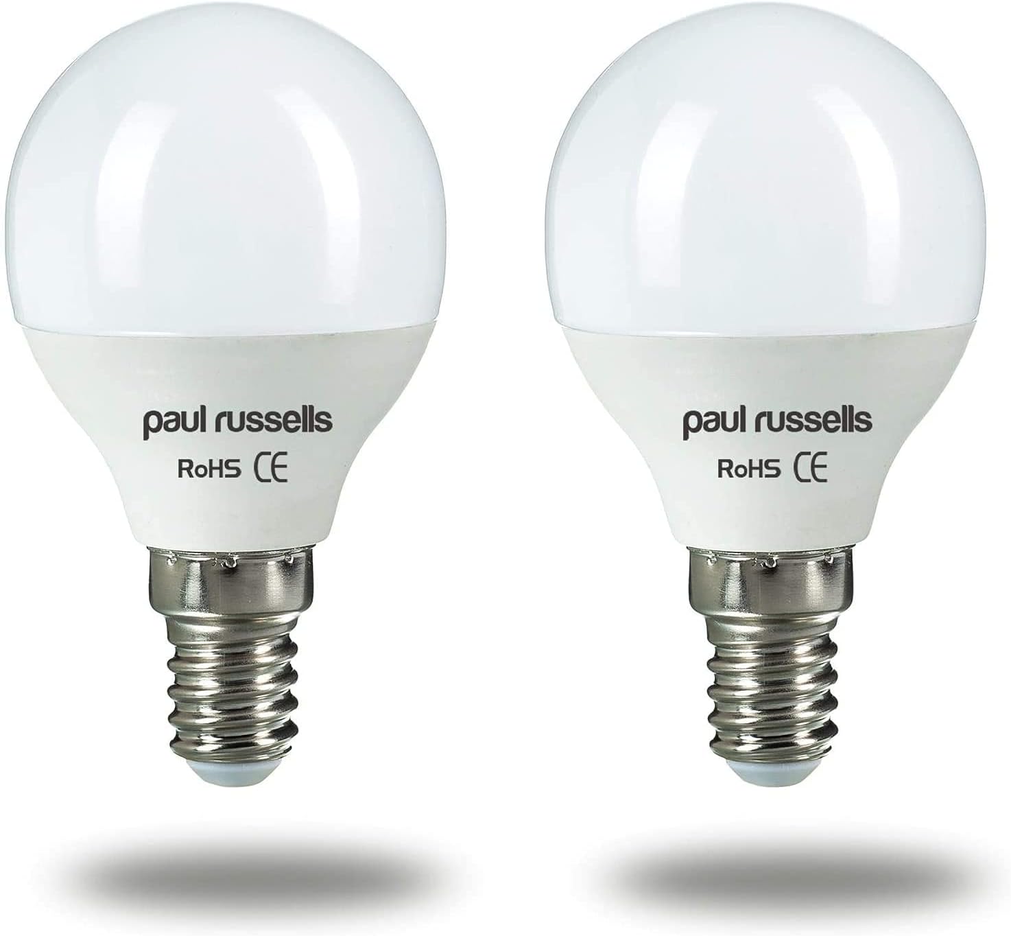 paul russells LED Golf Ball Light, Small Edison Screw SES, 25w Equivalent, 2.5watt 250Lumens LED Bulbs