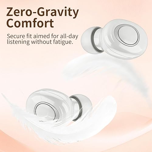 Miniatura 7 de Auriculares inalámbricos, auriculares Bluetooth con micrófono con cancelación de ruido, reproducción de 36 horas, pantalla de alimentación LED,