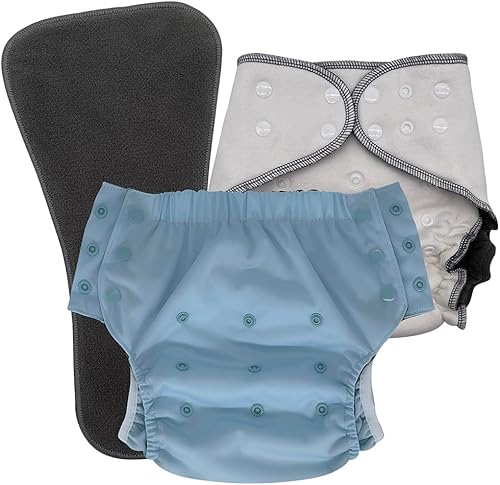 Miniatura 12 de Calzoncillos protectores para niños con necesidades especiales: juego de pañales de tela nocturna para incontinencia y enuresis de la cama, edad de