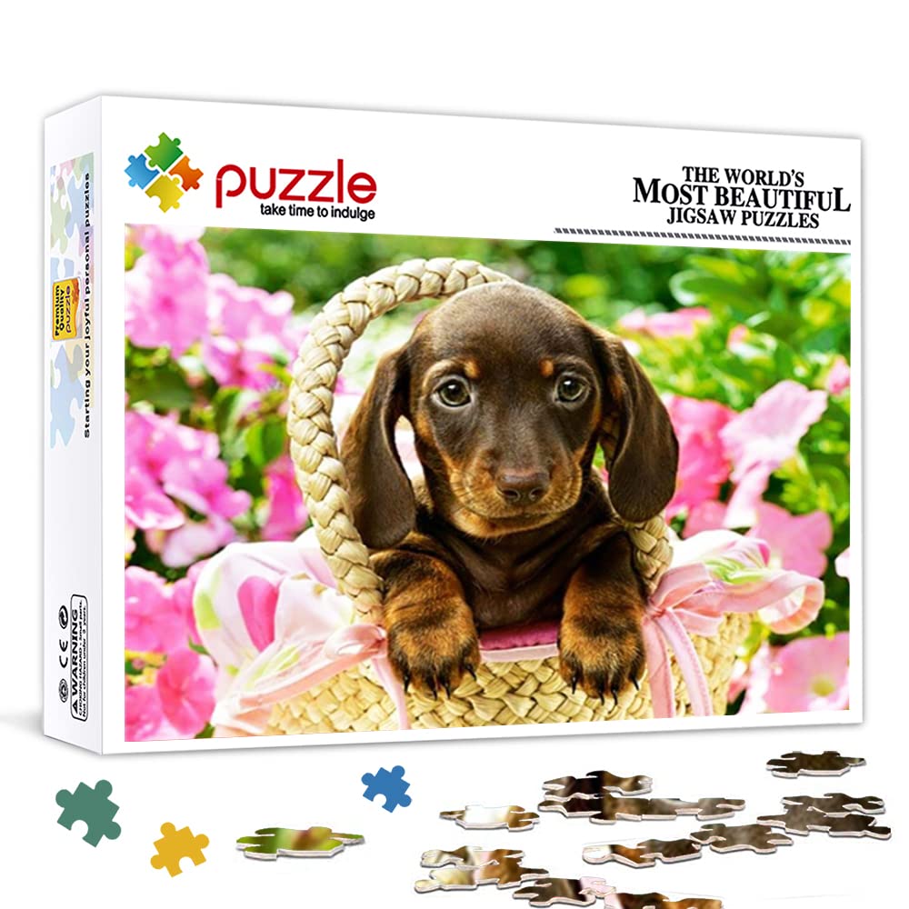1000 sztuk dla dorosłych puzzle kosz na kwiaty pies puzzle gra puzzle zabawka dom podróż prezent dla dorosłych puzzle 1000 sztuk