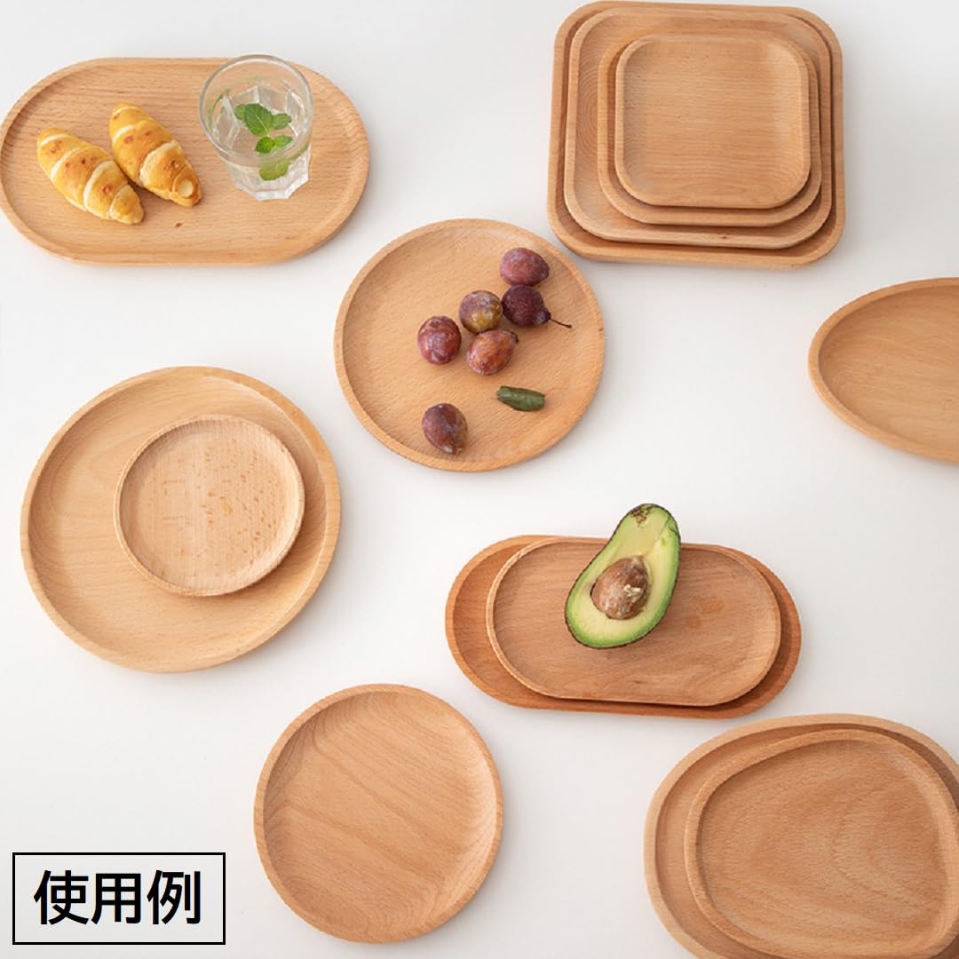 Amazon｜木製トレイ 小物入れ マルチトレイ サービングトレイ