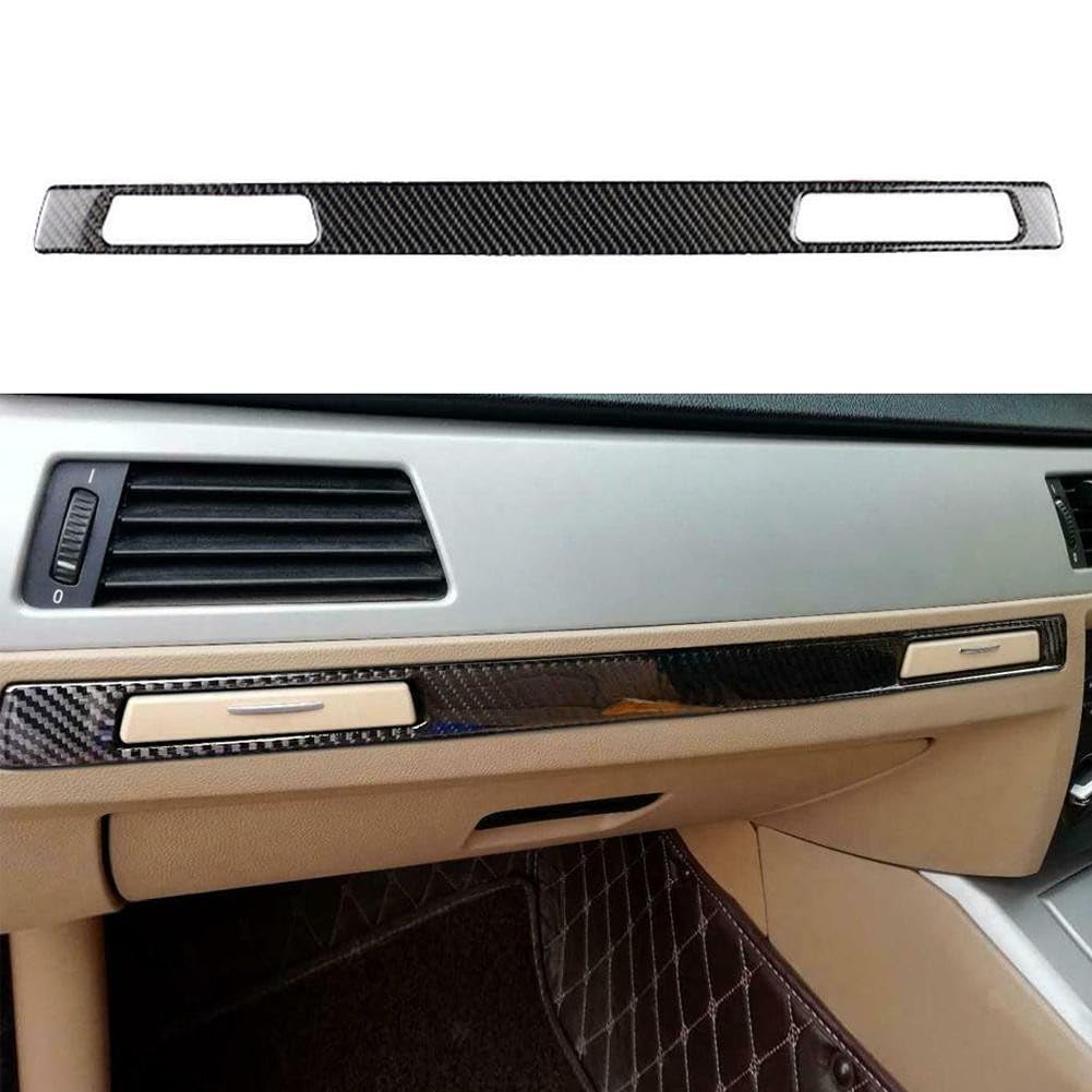 Per BMW Serie 3 (E90/E92/E93) Interno In Fibra di Carbonio Portabicchiere Acqua Trim Leggero ed Elegante Design