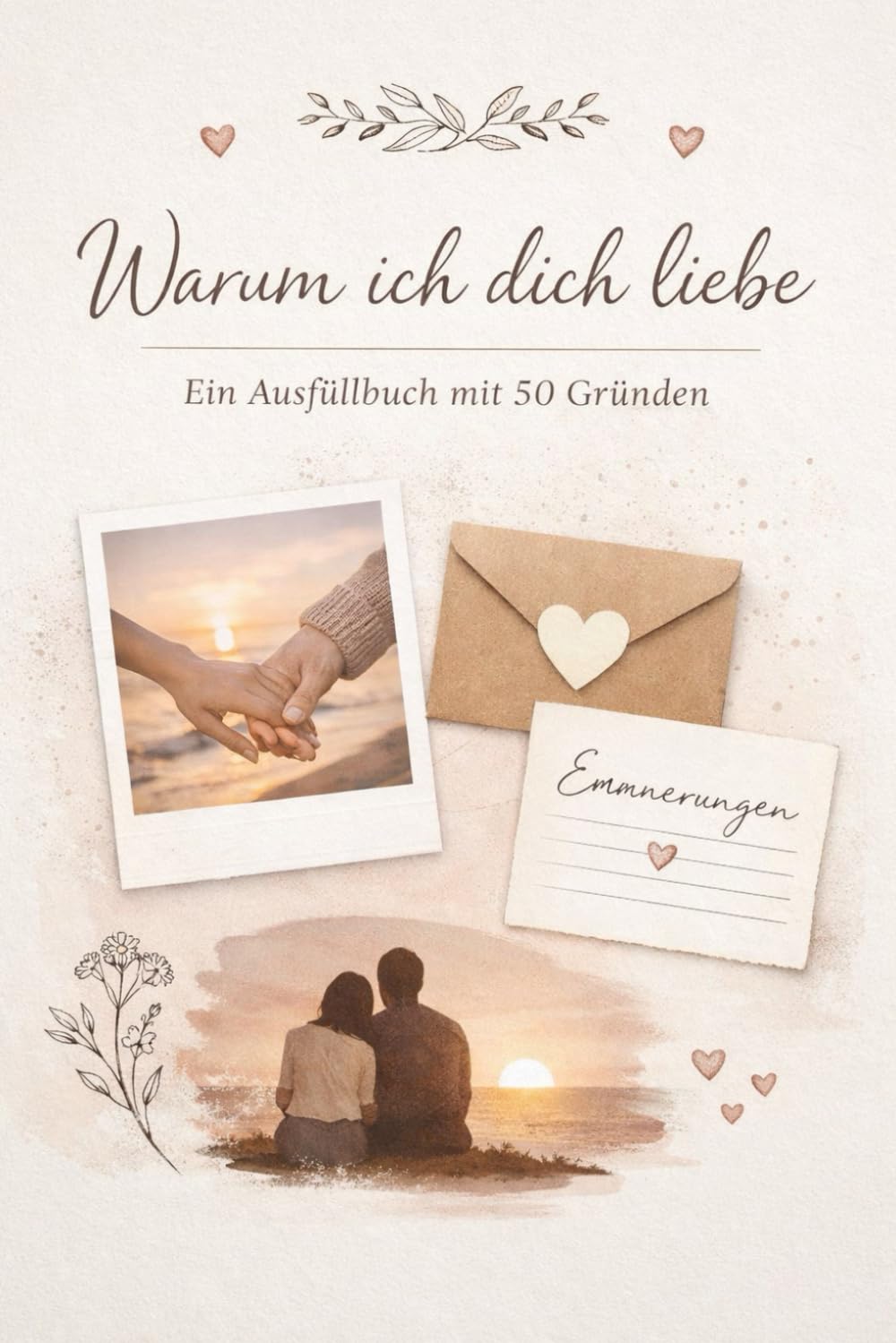 Warum ich dich liebe: Ein Ausfüllbuch mit 50 Gründen