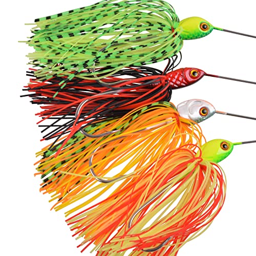 Jshanmei SPINNERBAIT6PCS Fishing Lures Spinnerbait thumb #5
