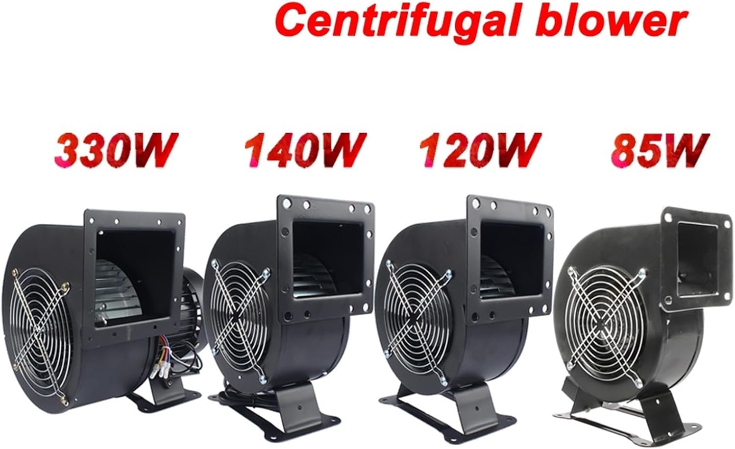 EU Small Power Frequency Centrifugal dust Exhaust Fan AC 220V 380V 120W 140W 330W Industrial Cooling air Blower(140W 380V,EU)