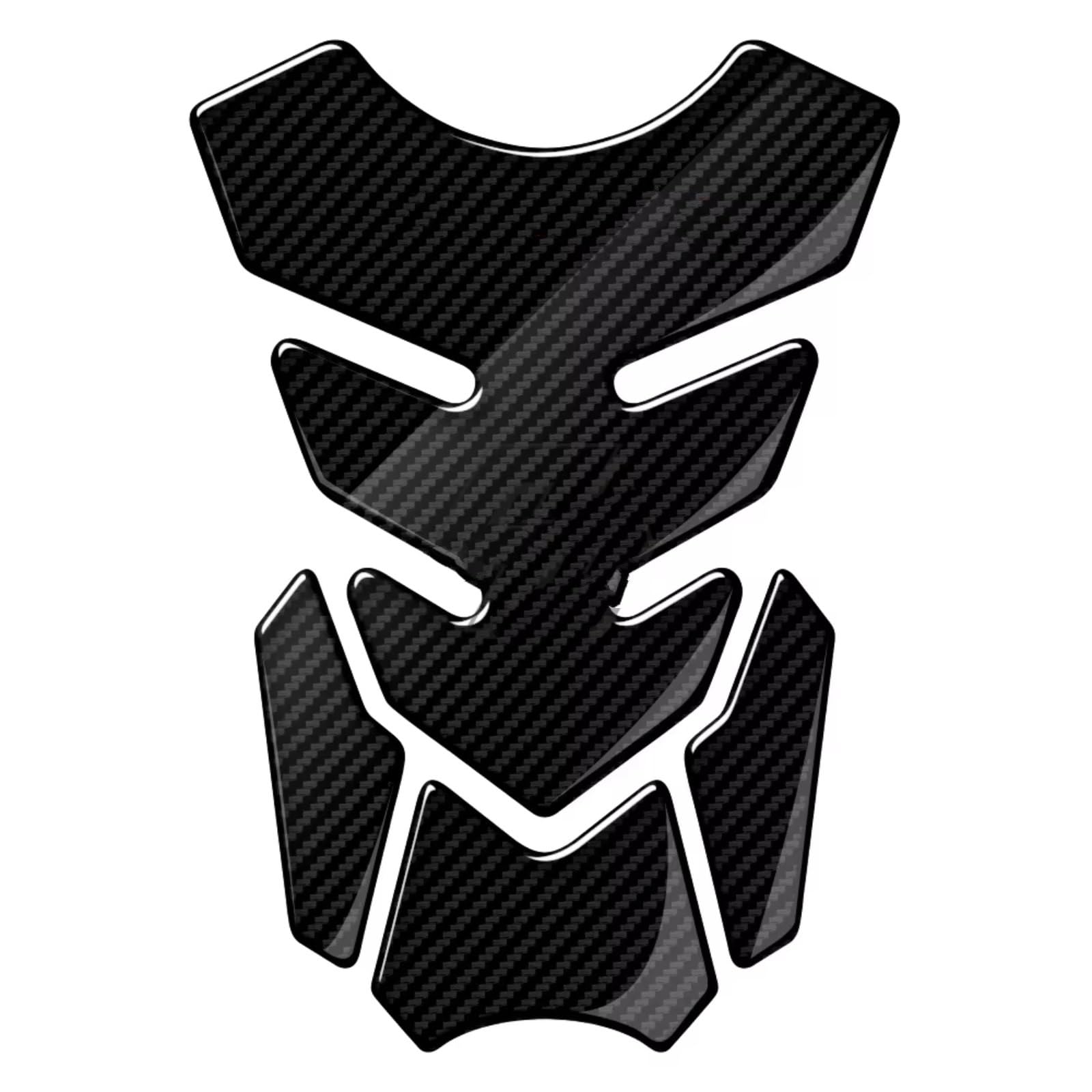 Compatibile Con CBR900RR Per CBR1000RR Per CBR1100XX 3D Carbon Look Moto Tappo Serbatoio Carburante Etichetta Sovrapposta Pellicola Copertura Decorativa Antiscivolo Serbatoio(B)