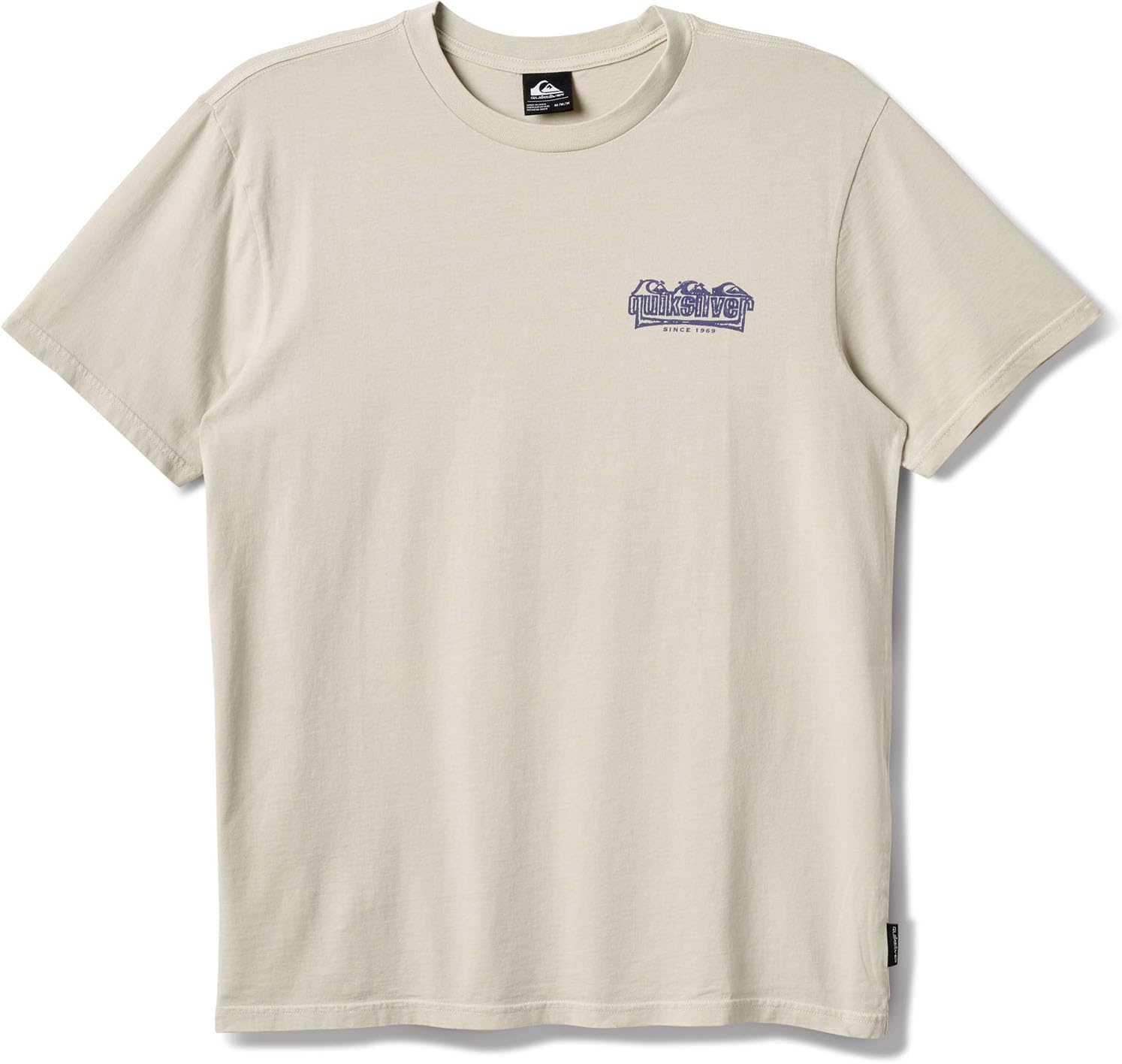 Quiksilver - Mens Triple Dip Pmt Short Sleeve Graphic T-Shirt, Color Moonstruck, Size: X-Large