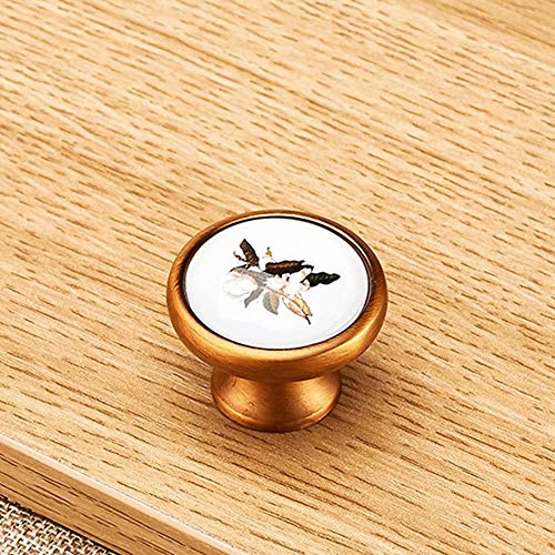 Poignées pour rénover une commode ancienne avec ces boutons pastoraux à trou unique - 3