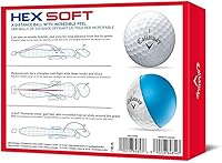 Vista 3 de Callaway Bolas de Golf Hex Soft Blancas