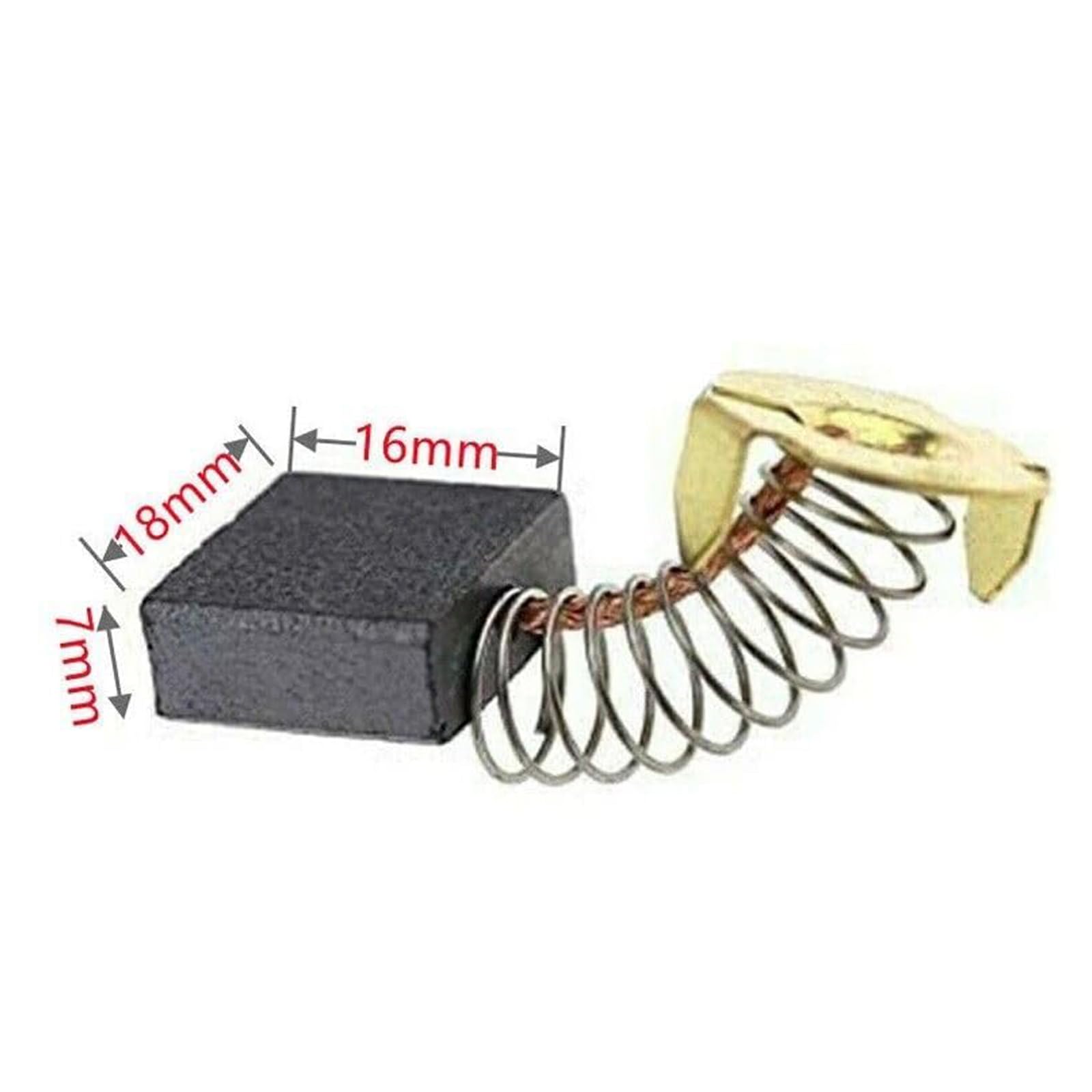 4 Pack of Carbon Brushes for Makita GA9020 GA9020KD GA9020S Angle Grinder CB204,makita Grinder Brushes, Black - Image 4