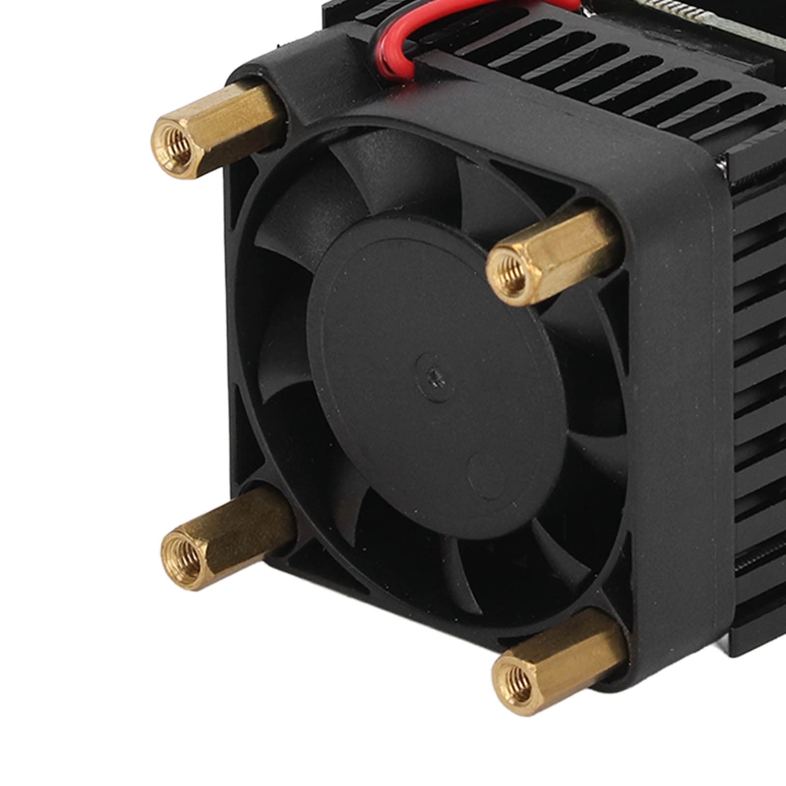 Cryfokt Kit de Bobina de de Alta Frecuencia, 15 MHz 48 V CC, Juego de Bobina Experimental con Ventilador de Refrigeración, BobinaDe Encendido Durader (Enchufe Europeo AC100-240V)