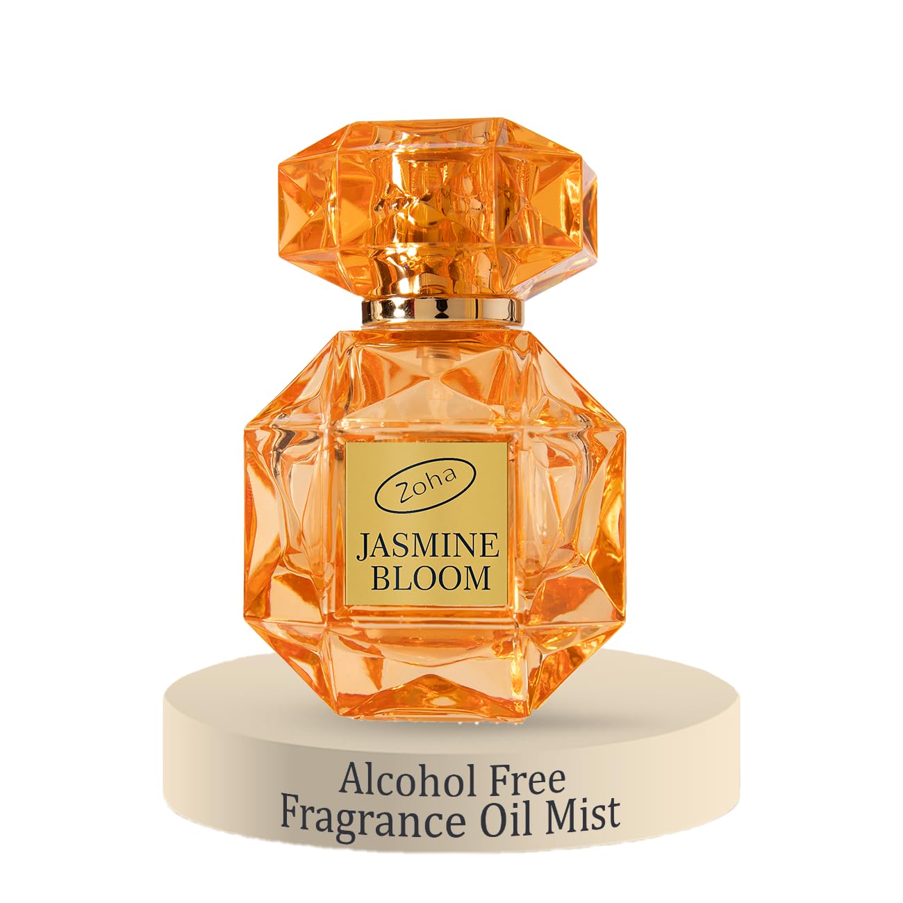Zoha Jasmine Bloom - Jasmine Perfume for Women and Men, Alcohol Free Fragrance Oil Mist, Natural Clean Travel Size Parfum, 30ml Spray