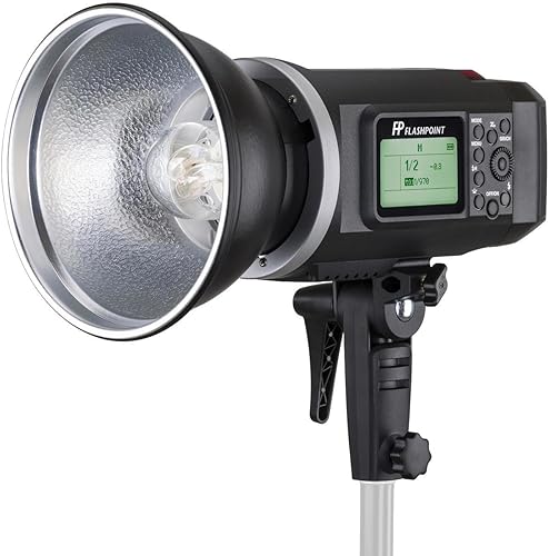 Miniatura 4 de Flashpoint XPLOR 600 HSS Monolight alimentado por batería con sistema remoto de radio R2 de 2.4 GHz incorporado - Montaje Bowens (AD600) +
