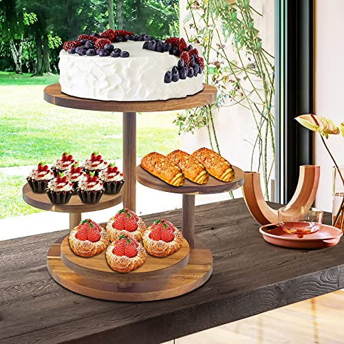 Montex Cupcake Tower Stand 4 Tier For 50 Cupcakes Woodden Serving Stand, Cake Display Stand Dessert Tower #TOP4